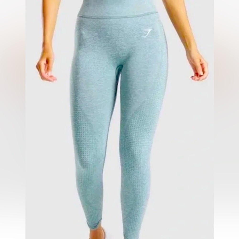 Gymshark Blue Leggings High Waist Full Length-NWOT